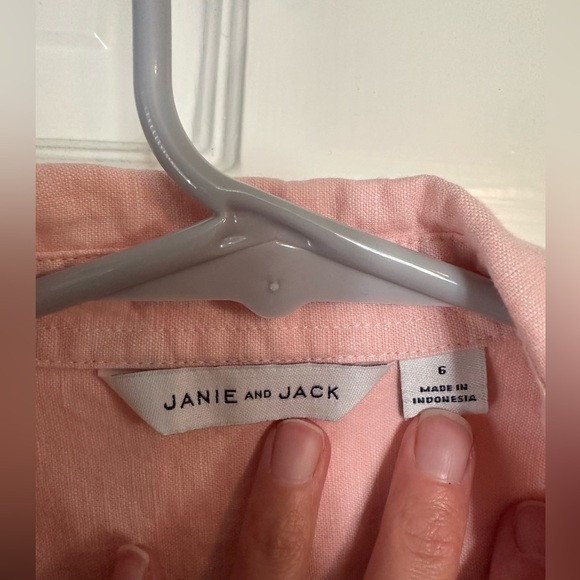 Janie and Jack Bundle (button-up and hoodie) - Picture 7 of 7